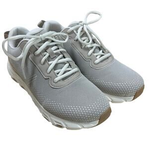 Vionic Mesh Lace Up Walking Sneaker Priscilla Cobblestone Women's Size 8.5M EUC